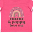thumbnail image 4 of Inktastic Nana and Pappy Love Me Rainbow Girls Toddler T-Shirt, 4 of 5