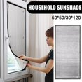 wnpxqnt Window antibleaching insulation film aluminum foil sunscreen
