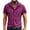Dark Purple #006, variant on Short Sleeve Shirts for Men Button Up Casual Lightweight Pocket T Shirts Collared Vacation Beach Shirt Summer Tops, M