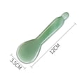 thumbnail image 4 of Herramienta de Masaje Jade Gua Sha Verde 100% Natural para Rejuvenecer la Piel Facial, 4 of 9