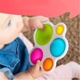 thumbnail image 4 of 30PCS Juguetes sensoriales Push Bubble Toy Juguetes de descompresión Set para niños Adultos Ansiedad Autismo, 4 of 5