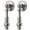 Polished Nickel, variant on HDJNal Vintage Drop Cabinet Pulls Polished Nickel Drawer Handles Zinc Alloy Decorative Pendant Dresser Knobs for Kitchen Cabinets Cupboard Wardrobe Nightstand Furniture Hardware (2 Pack)