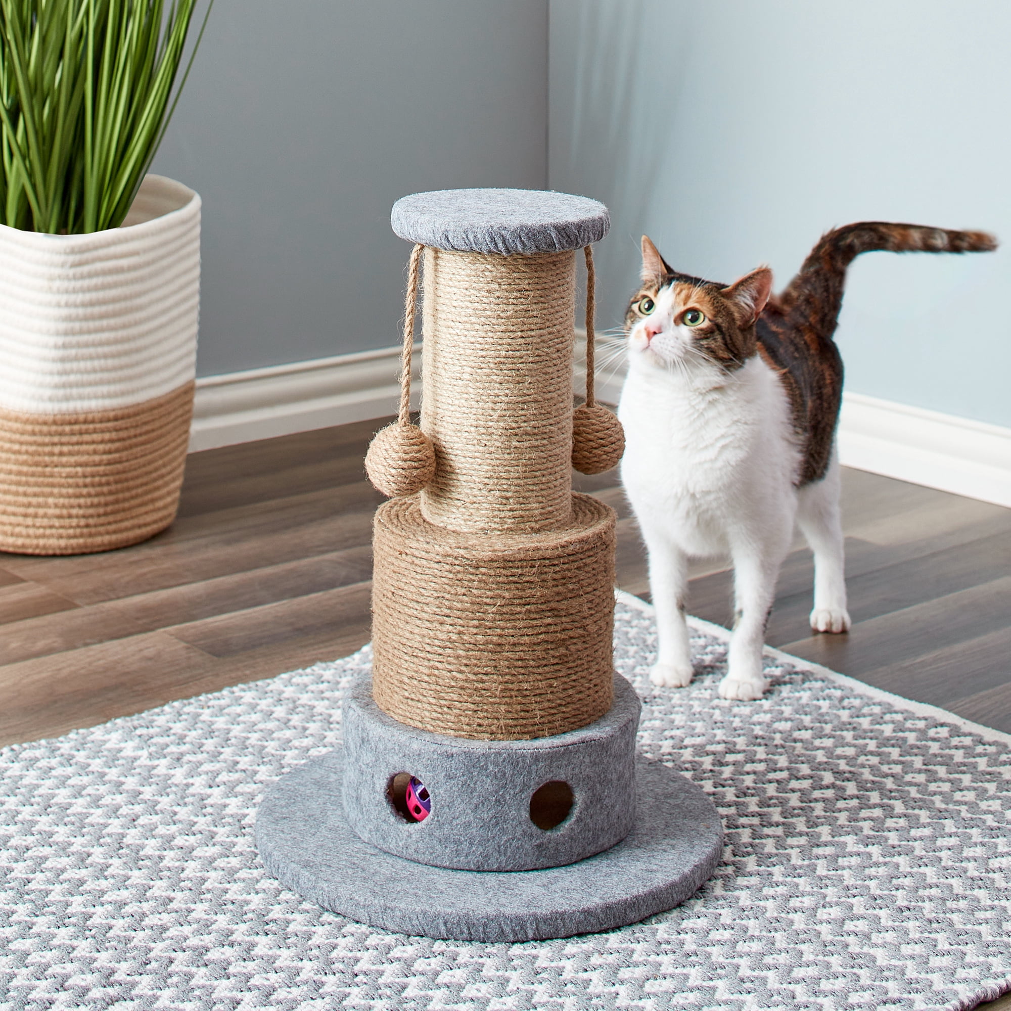 Two by Two Suffolk -  Scratching Post Cat Furniture -  in. Tall