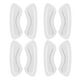 thumbnail image 1 of 4 pares de almohadillas de silicona transparentes para el talón, autoadhesivas, para tacones altos, que previenen rozaduras y ampollas, 1 of 7