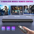 thumbnail image 3 of Barra de Sonido Puriom 100W Bluetooth 5.3 Desmontable 2 en 1, 3 of 8