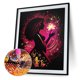 thumbnail image 1 of Cuadros Decorativos 5D DIY Diamond Painting Kits completo redondo taladro flor princesa mosaico imagen arte Tmvgtek embutido en tela, 1 of 9