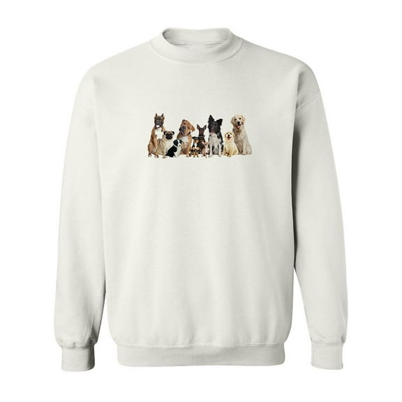 Sitting Dogs Sweatshirt Women -SPIdeals Designs, Female 4X-Large