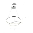 thumbnail image 3 of Candil Colgante 2 Aros Espiral Infinitum, 3 of 3