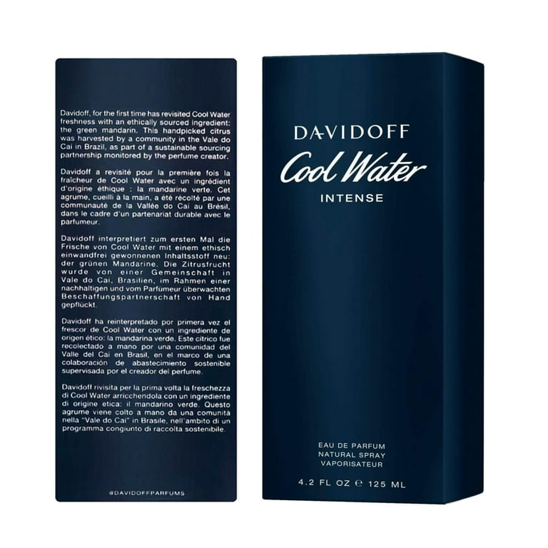 Cool Water Intense Eau De Parfum Spray By Davidoff - 4.2 oz Cool Water Intense Eau De Parfum Spray By Davidoff - 4.2 oz