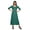 Sea green, variant on Moomaya Indian Dresses For Women Kurti 3/4 Sleeve Solid Long Blouse Top