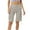 Beige, variant on Women's Twill Cargo Shorts Solid Color Stretched Versatile Casual Pants Bermuda Shorts