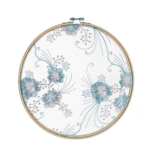Handmade Art Embroidery Wall Decor Ornament Wedding Decoration