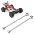 thumbnail image 4 of Eje de transmisión de coche RC resistente a la corrosión portátil Eje de transmisión universal Acero inoxidable Ligero 64 mm Tamaño estándar para 144001 para 124017 para ANGGREK Otros, 4 of 8