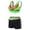 Green, variant on Women's Bikini Set Printed Two Piece Fashion Sexy Swimsuit with Removable Bra Pads No Underwire for Beach Vacation,Blue,L