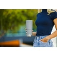 thumbnail image 3 of BUILT Torrent 30 oz Double-Wall Insulated Stainless Steel Tumbler Water Bottle, Gray, 3 of 11