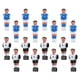 thumbnail image 2 of BRIGHTFUFU 16pcs jugadores de foosball resistente al desgaste encantadores chicos de futbolistas reemplazables futbolistas, 2 of 8
