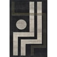 thumbnail image 1 of Momeni EDITIEDI-3CHR2277 2 ft. 2 in. x 7 ft. 7 in. Edition Machine Made Contemporary Runner Rug, Charcoal, 1 of 1