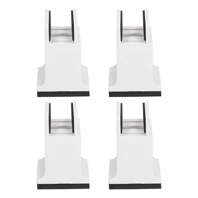 Elevadores De Sillas Para Muebles Ajustables Con Abrazadera, Elevadores De Cama Resistentes Para Mesa, Sofá, Ajuste De Altura De Gabinetes, Evita Ruidos Y Rayones. Altura