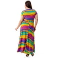 thumbnail image 2 of Ella Samani Women's Plus Size Maxi Wrap Dress, 2 of 3