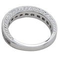 thumbnail image 4 of 925 Sterling Silver Wedding Rings for Women & Wedding Band Make Great Birthday Gifts for Women, 4 of 6