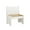White, variant on Linson Pine Wood Small Back Bench