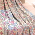 thumbnail image 3 of Pioneer Flower Floral Print Pattern Blanket,Comfortable Soft Flannel Throw Blanket,All Season,Warm Lightweight Blankets for Sofa Bed Couch Living Room Chair,30"x40", 3 of 4