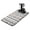 White-764, variant on Colorful Exotic Palm Leaf Coffee Mat, Quick Dry Diatom Mud Dish Drying Mat, Leak-Proof Counter Mat for Tropical Kitchen and Coffee Bar