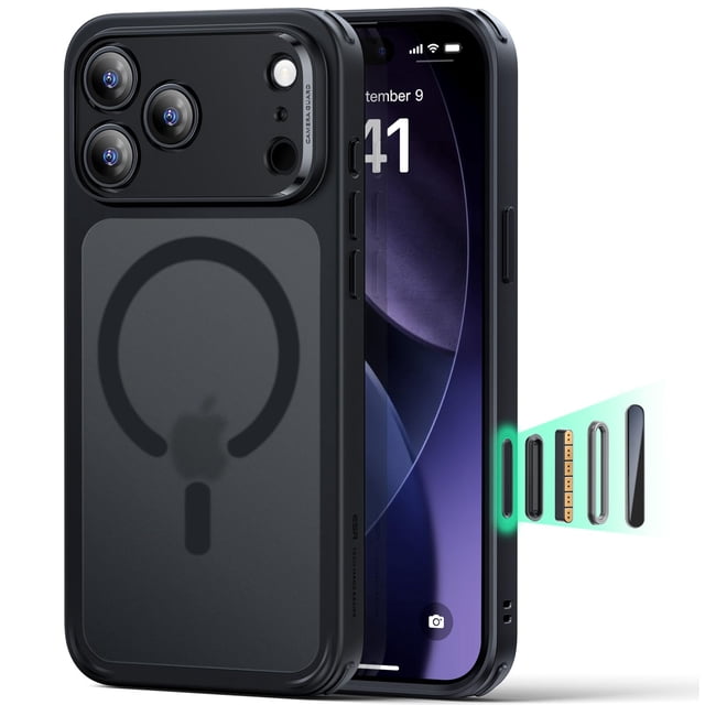 Funda ESR para iPhone 17 Pro Max compatible con MagSafe, resistente a golpes
