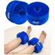 thumbnail image 1 of wonima11 Zelen Foot Support Pillows Heel Ankle Protector Foot Cushion for Pressure Sores Ulcer Bed Sore Pads Cushion Leg Rest Pillow Supports Sore Feet Pillow Ankle Foam for Sleeping (Blue, 1 Pair), 1 of 1