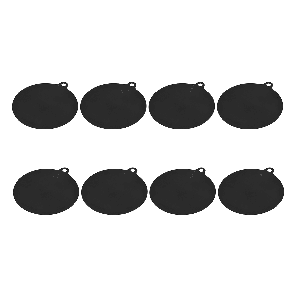 16Pcs Household Silicone Induction Cooker Protector Mat Round Cooktop Protector Mat Heat Insulated Pad 22cm Hot Pot Mat