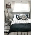 thumbnail image 3 of City Scene Zander White Comforter Set, King, 3 of 11