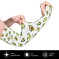 thumbnail image 2 of Bingfone Farmers Gardening Sleeves Sun Protection Arm Cooling Sleeves for Women Men with Thumb Hole - Avocado Friends, 2 of 7