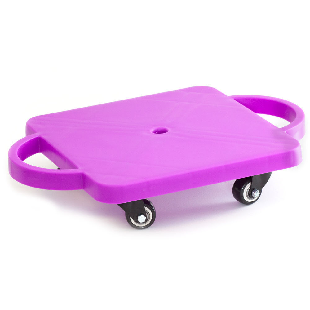 Kids Gym Class Scooter Board with Handles, Sliding Board Exercise Tool