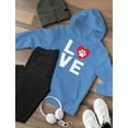thumbnail image 3 of Love Dogs Leggings and Hoodie for Women Girls Set Dog Owner Gifts Black Small / California Blue Small, 3 of 5