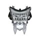 thumbnail image 3 of Luz trasera de motocicleta resistente reemplaza para 09-18 S1000R 14-18 Carcasa de lámpara blanca, 3 of 8