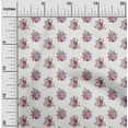 thumbnail image 2 of oneOone Polyester Spandex Pink Fabric Floral Sewing Craft Projects Fabric Prints By Yard 56 Inch Wide, 2 of 4