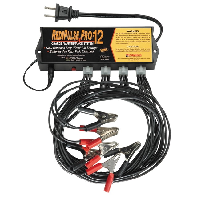 PulseTech PRO-12-RP - RediPulse12 Station Battery Maintenance System