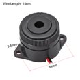 thumbnail image 3 of Unique Bargains DC 12V Active Electronic Buzzer Alarm Sounder Continuous 90dB Beep Speaker, 3 of 3