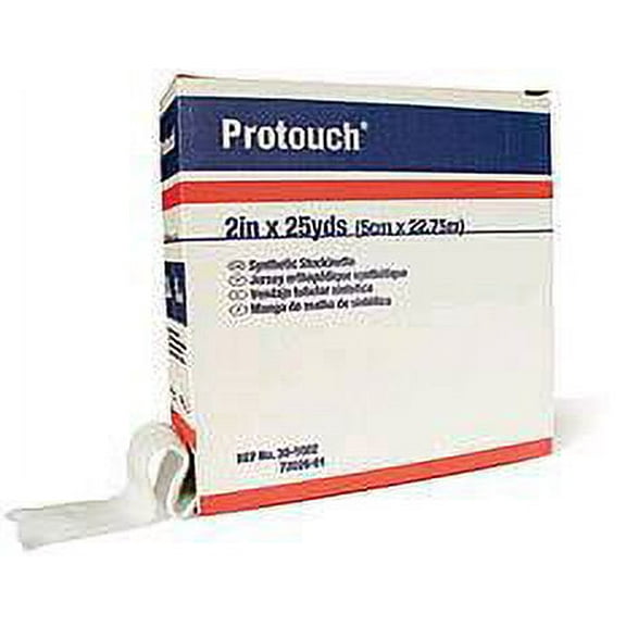 Protouch® White Synthetic Undercast Stockinette, 3 Inch x 25 Yard