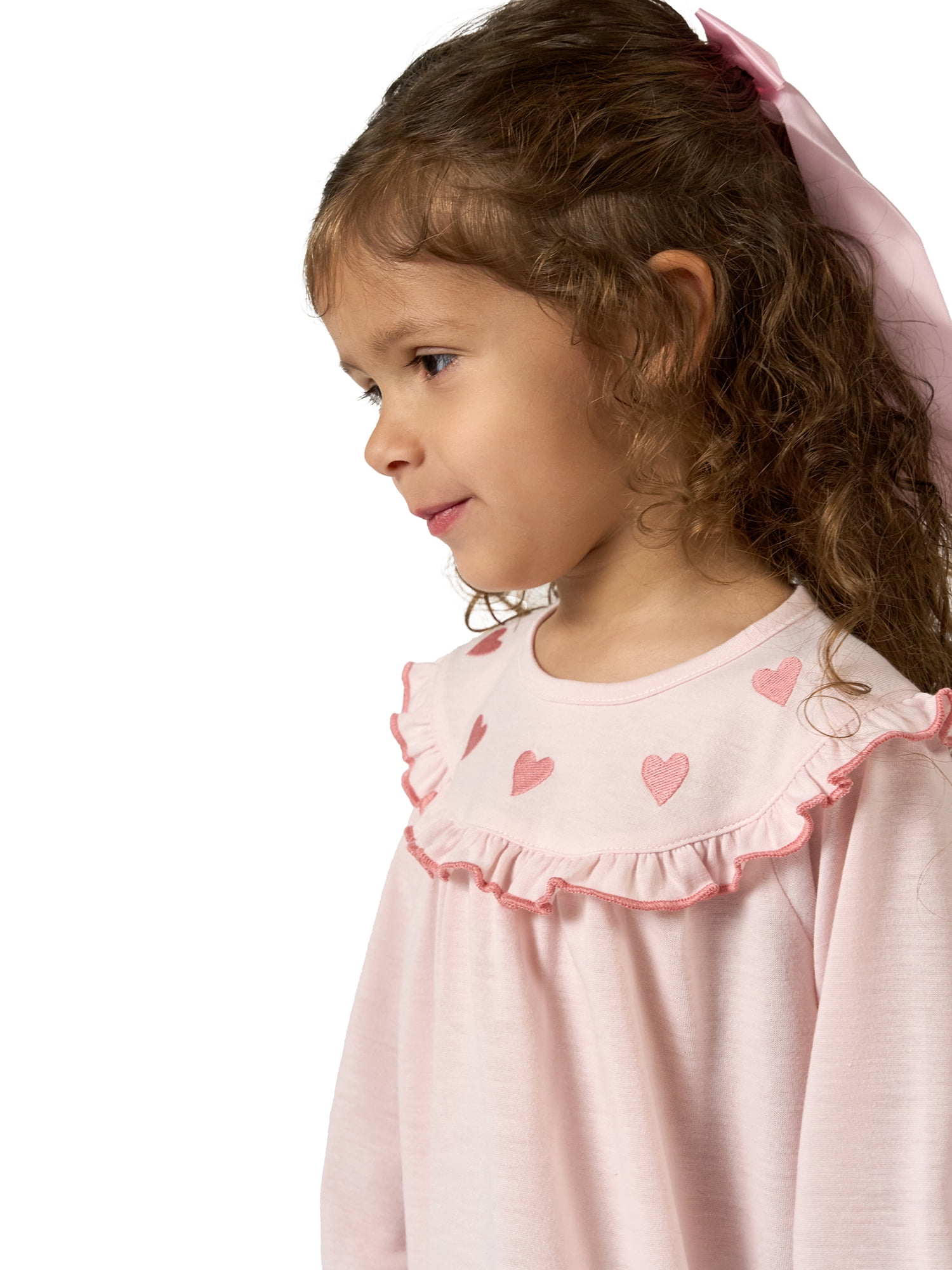 Modern Moments by Gerber Toddler Girl Valentine's Day Nightgown, Sizes 12M-5T