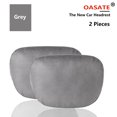 thumbnail image 3 of OASATE - Almohada para reposacabezas de coche 2.0, soporte para el cuello, asiento de coche, diseño Maybach, clase S, suave, universal, ajustable, para el cuello y la cintura, 3 of 5