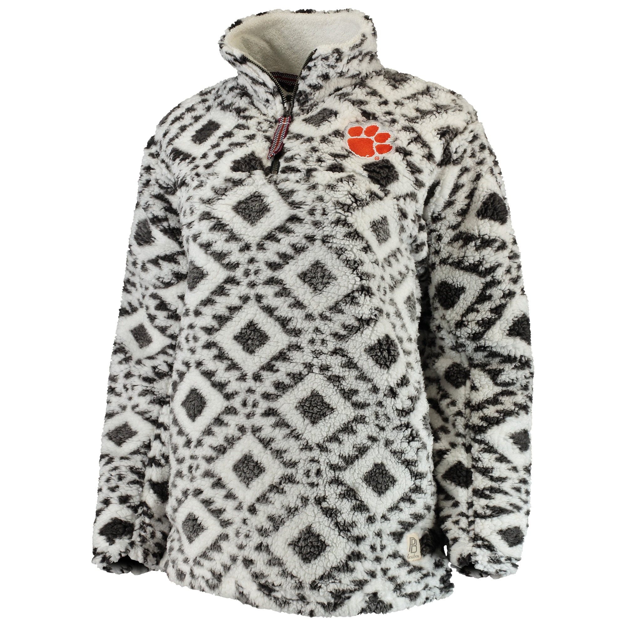 clemson sherpa pullover