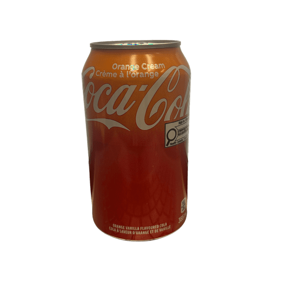 Coca Cola Orange Cream Soda Can 355 ML - Canada Edition