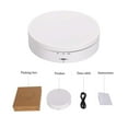 thumbnail image 4 of Intelligent Charging Adjustable Speed Electric Turntable 360 Degrees For Jewellery Watch ,Silent and Smooth Operation, 4 of 7