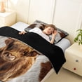 thumbnail image 3 of Feelyou Highland Cow Twin Comforter Sets, Animal Bedding Set, 2-Piece, 3 of 7