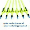thumbnail image 5 of 6pc Green 30" 7.8mm Spine500 Mixed Carbon Arrows Archery For Compound Bows Shoot Hunting, 5 of 5