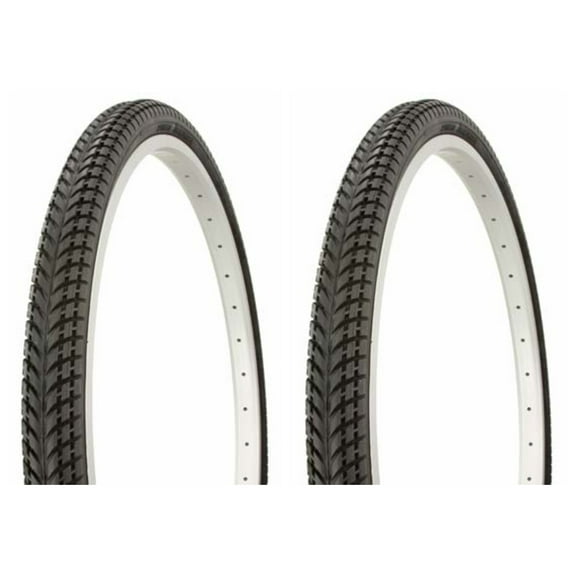 Tire set. 2 Tires. Two Tires Duro 26" x 1.75" Black/Black Side Wall HF-810. Bicycle Tires, bike Tires, beach cruiser bike Tires, cruiser bike Tires