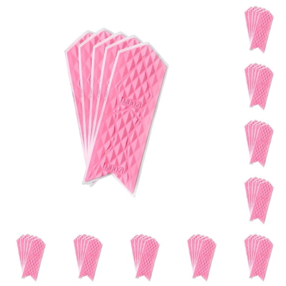 Pegatinas para Bicicleta Greeniant Protector de Marco Silicona Resistente al Agua Pequeño Rosa 5 Piezas