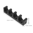 thumbnail image 2 of unbranded 3Ud Soporte Para De Billar Negro Con Adhesivo Para Pared Fácil De Instalar, 2 of 7