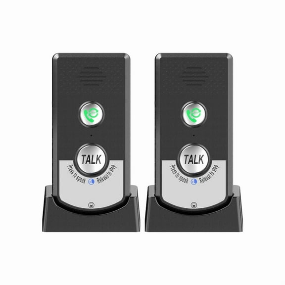 TFixol Gardening Gift2 Pack Intercoms Wireless for Home Voice Bidirectional Caller Ultra Long Distance Portable Wireless Voice Interphone Caller Room to Room Communication Intercom